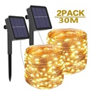Outdoor Solar Powered Fairy Lights 8 Modes 30 meter