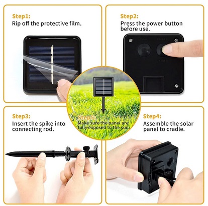 LED Solar String Lights IP65 Waterproof Outdoor Decoration