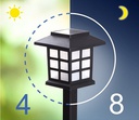 8pcs Led Solar Pathway Lights Waterproof Outdoor Solar Lamp for Garden/Landscape/Yard/Patio/Driveway/Walkway Lighting