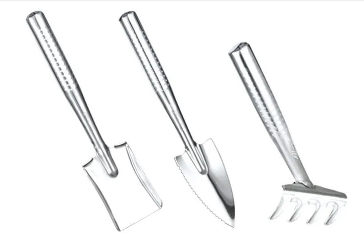 3 Piece Mini Kids Floral Garden House Tool Gift Set