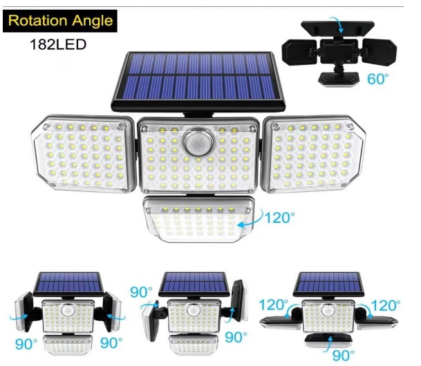 Solar Garden Light - NB1100 Lumen -1200lm