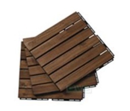 100% FSC 6-slat Acacia flooring tile