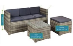 Garden Outdoor - Wicker Sofa set